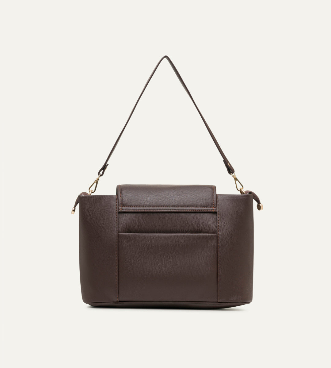 Luna Kahverengi E. Deri Bebek Çantası