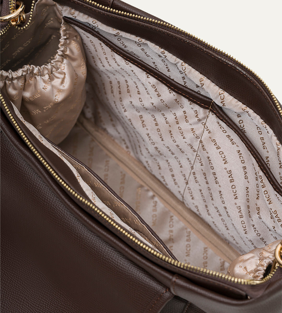 Luna Kahverengi E. Deri Bebek Çantası