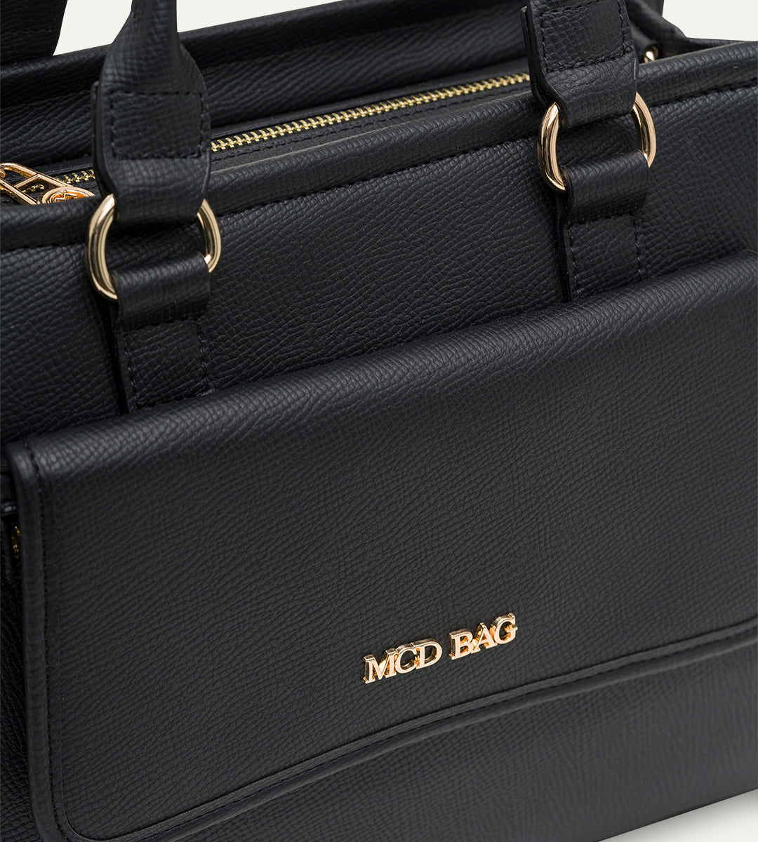 Milena Siyah E. Deri Bebek Çantası