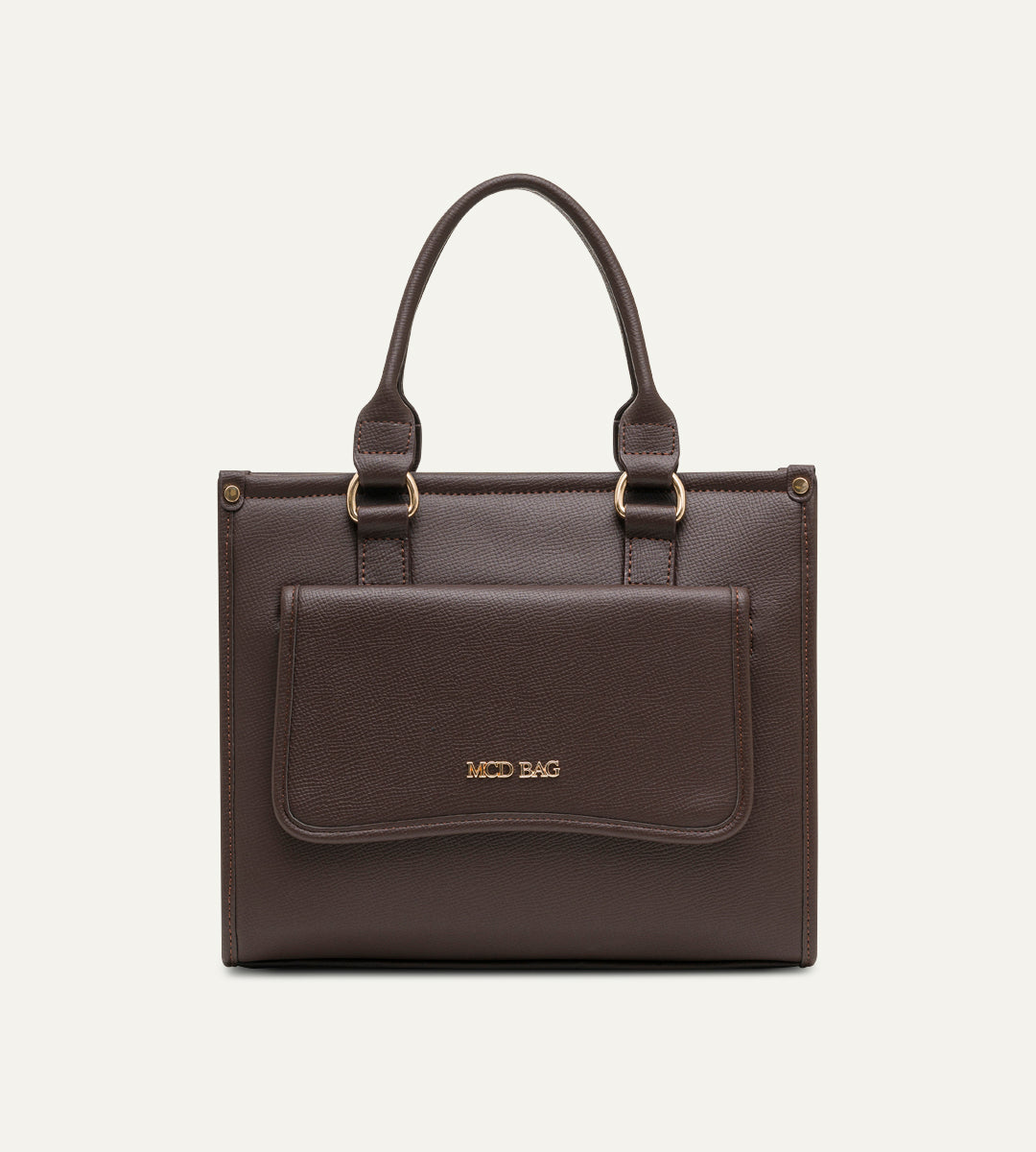 Milena Kahverengi E. Deri Bebek Çantası