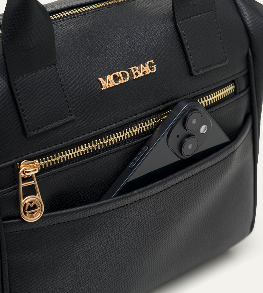 Valora Siyah E. Deri Bebek Çantası