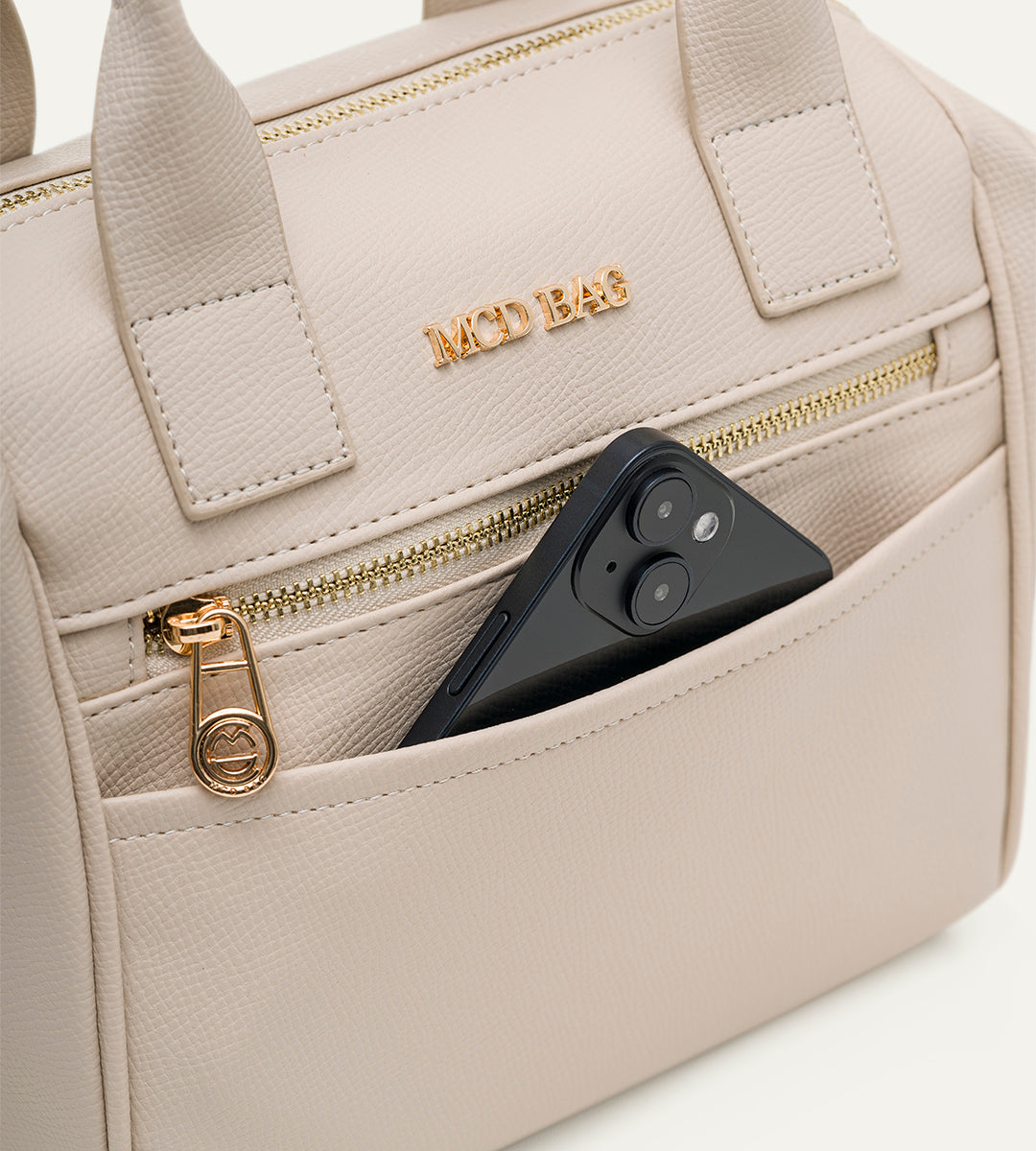 Valora Bej E. Deri Bebek Çantası