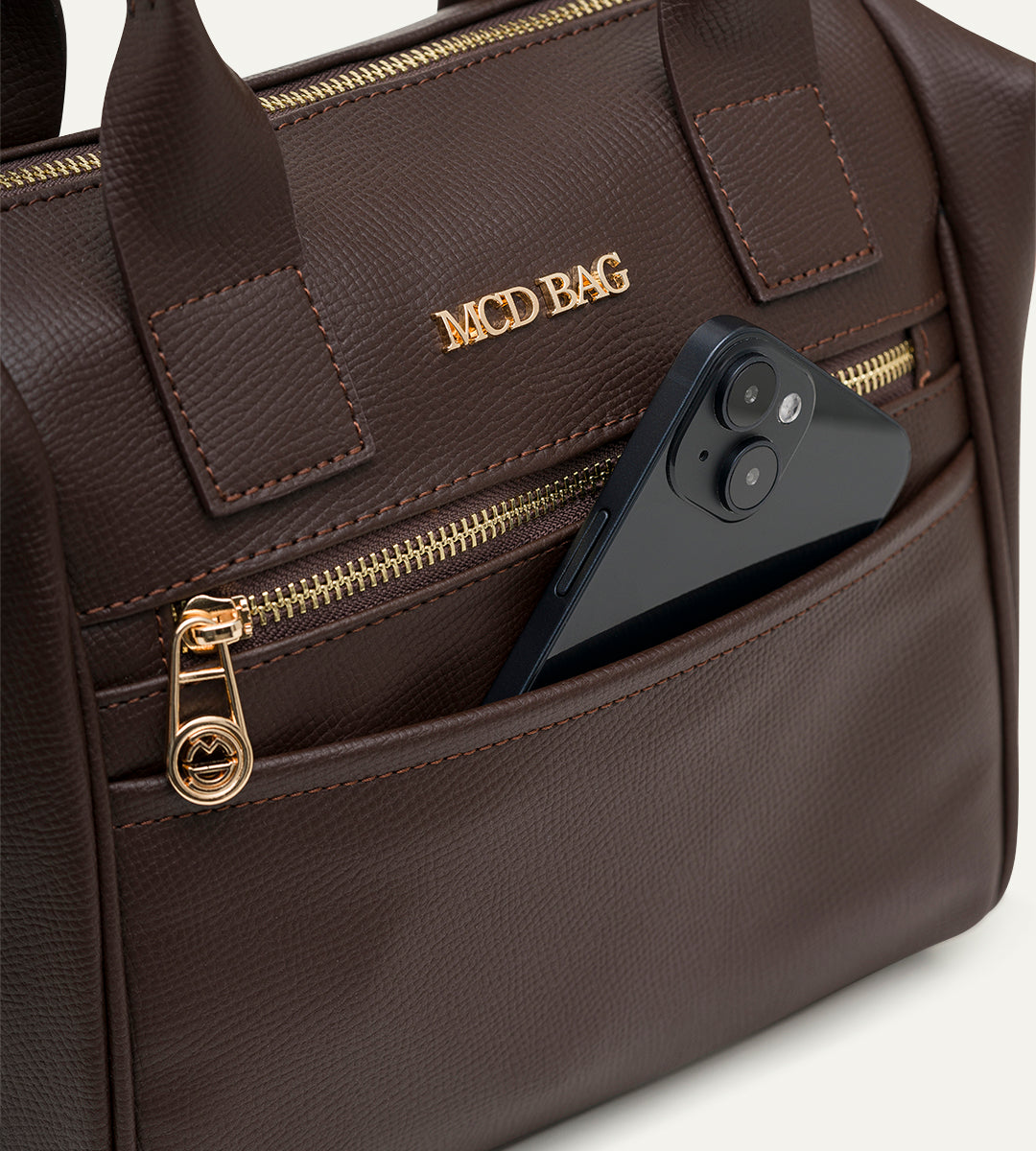 Valora Kahverengi E. Deri Bebek Çantası