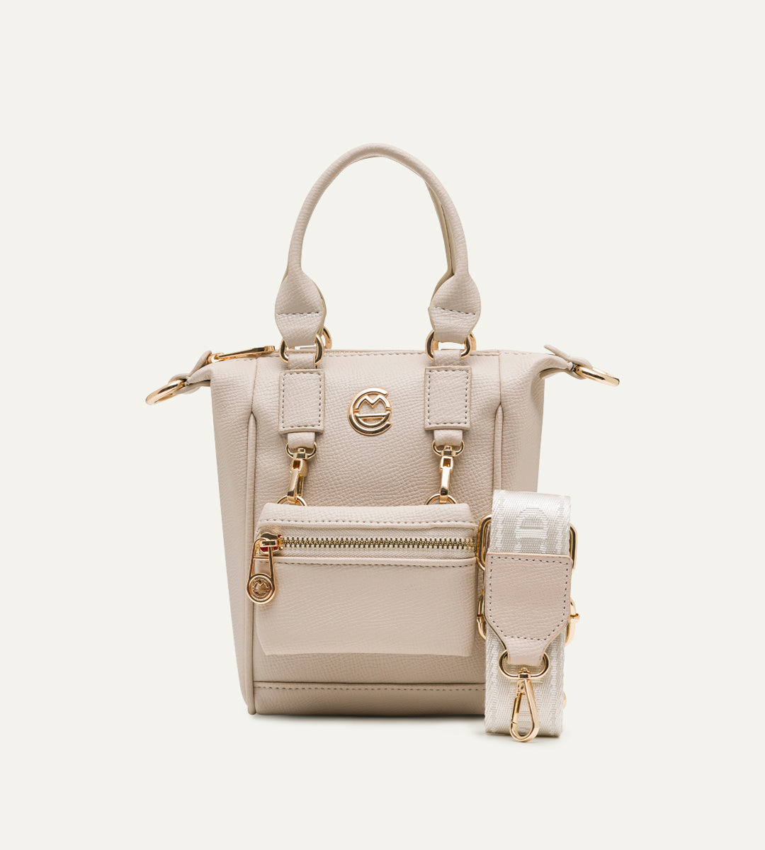 Bella Bej E. Deri Bebek Çantası