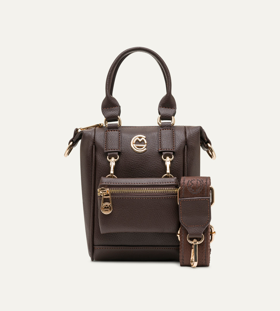 Bella Kahverengi E. Deri Bebek Çantası