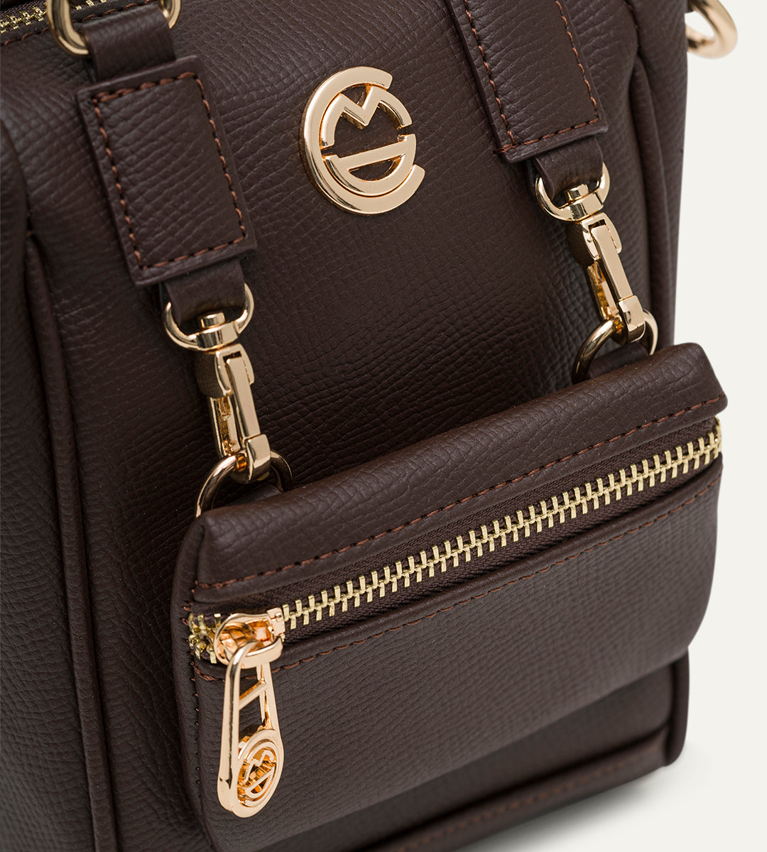 Bella Kahverengi E. Deri Bebek Çantası