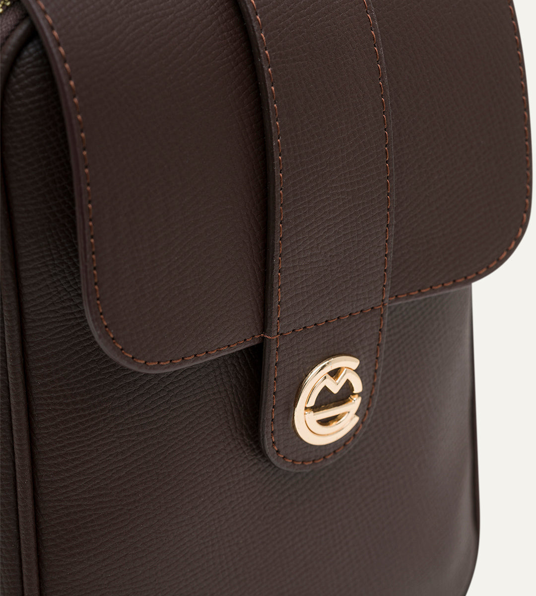 Mila Kahverengi Deri Bebek Çantası