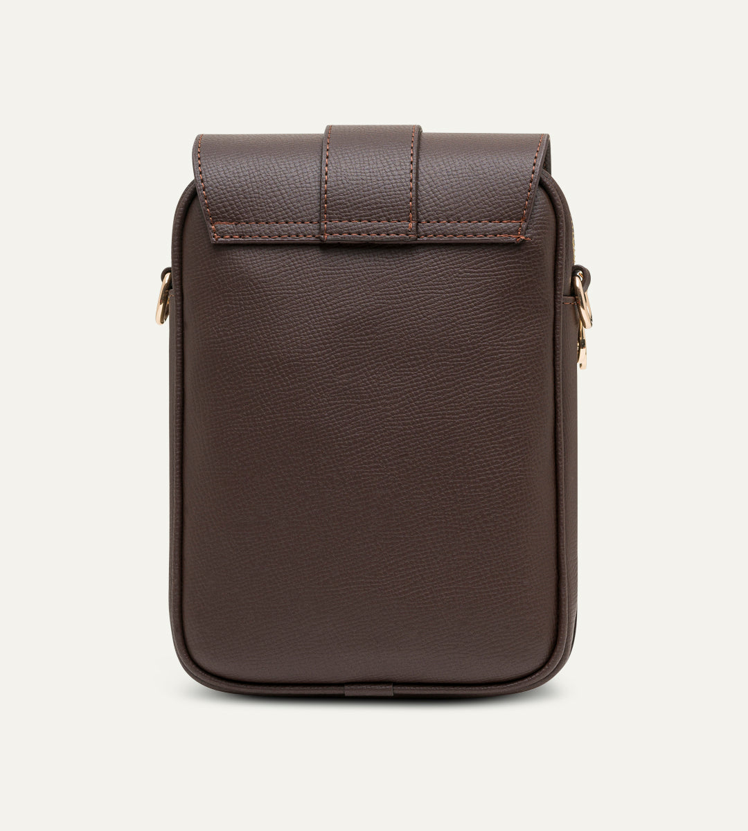 Mila Kahverengi Deri Bebek Çantası