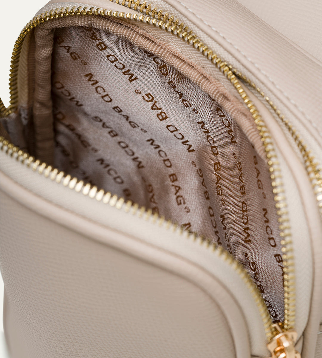 Mila Bej Deri Bebek Çantası