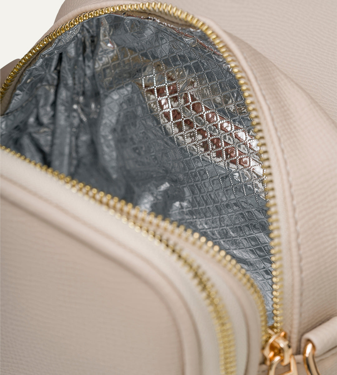 Mila Bej Deri Bebek Çantası