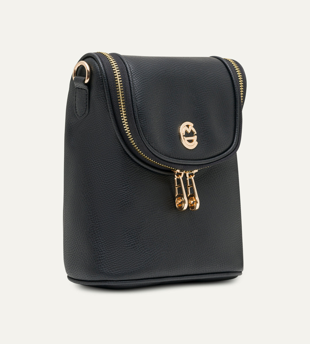 Lara Siyah E. Deri Bebek Çantası