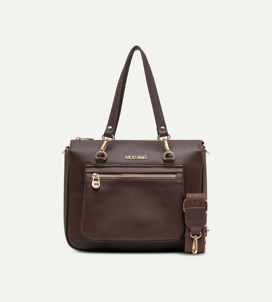 Alisa Kahverengi E. Deri Bebek Çantası