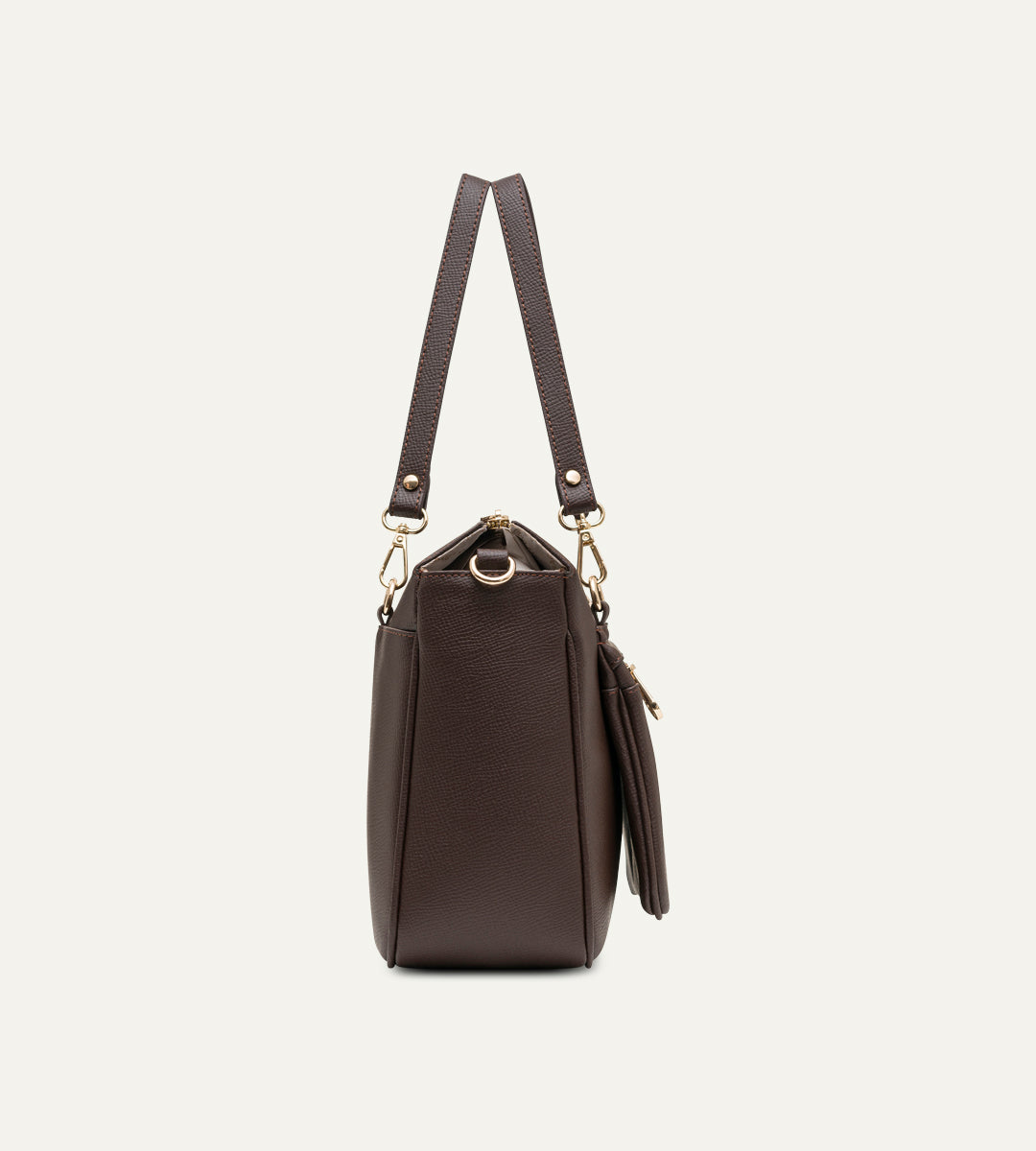 Alisa Kahverengi E. Deri Bebek Çantası