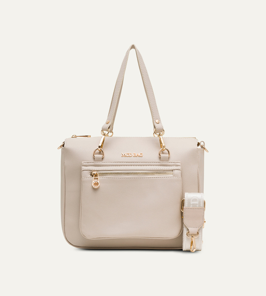 Alisa Bej E. Deri Bebek Çantası