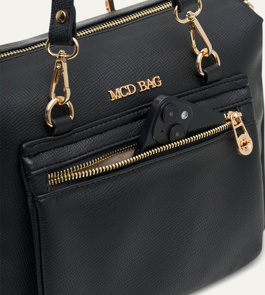 Alisa Siyah E. Deri Bebek Çantası