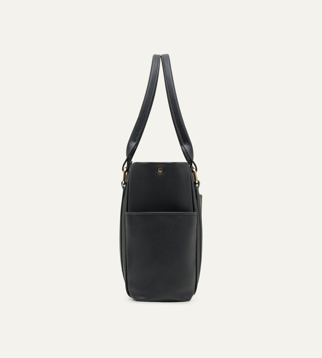 Elena Siyah E. Deri Bebek Çantası