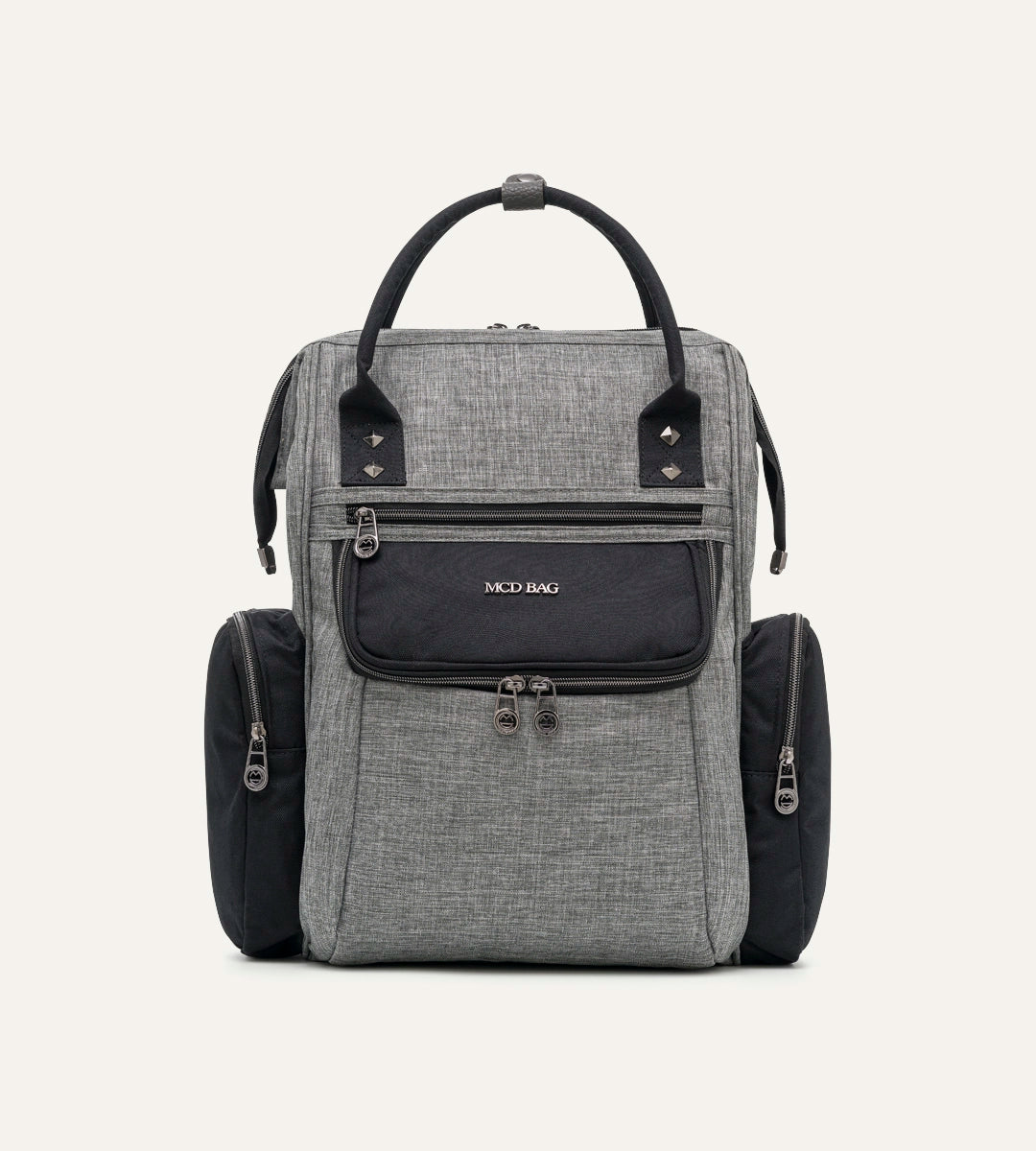 Vista Gri - Siyah Kumaş Bebek Çantası