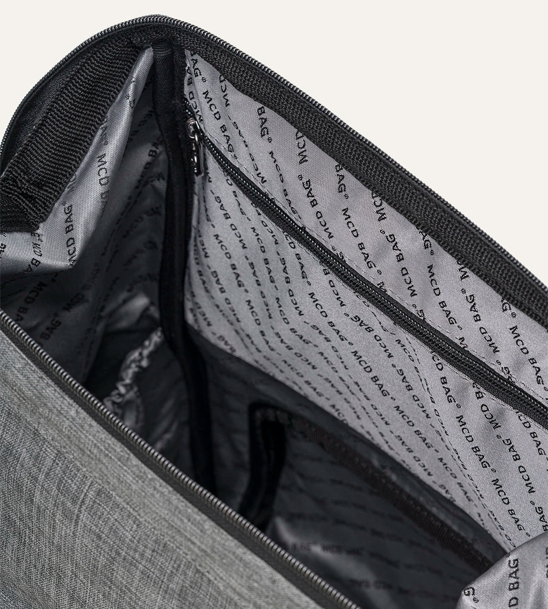 Vista Gri - Siyah Kumaş Bebek Çantası