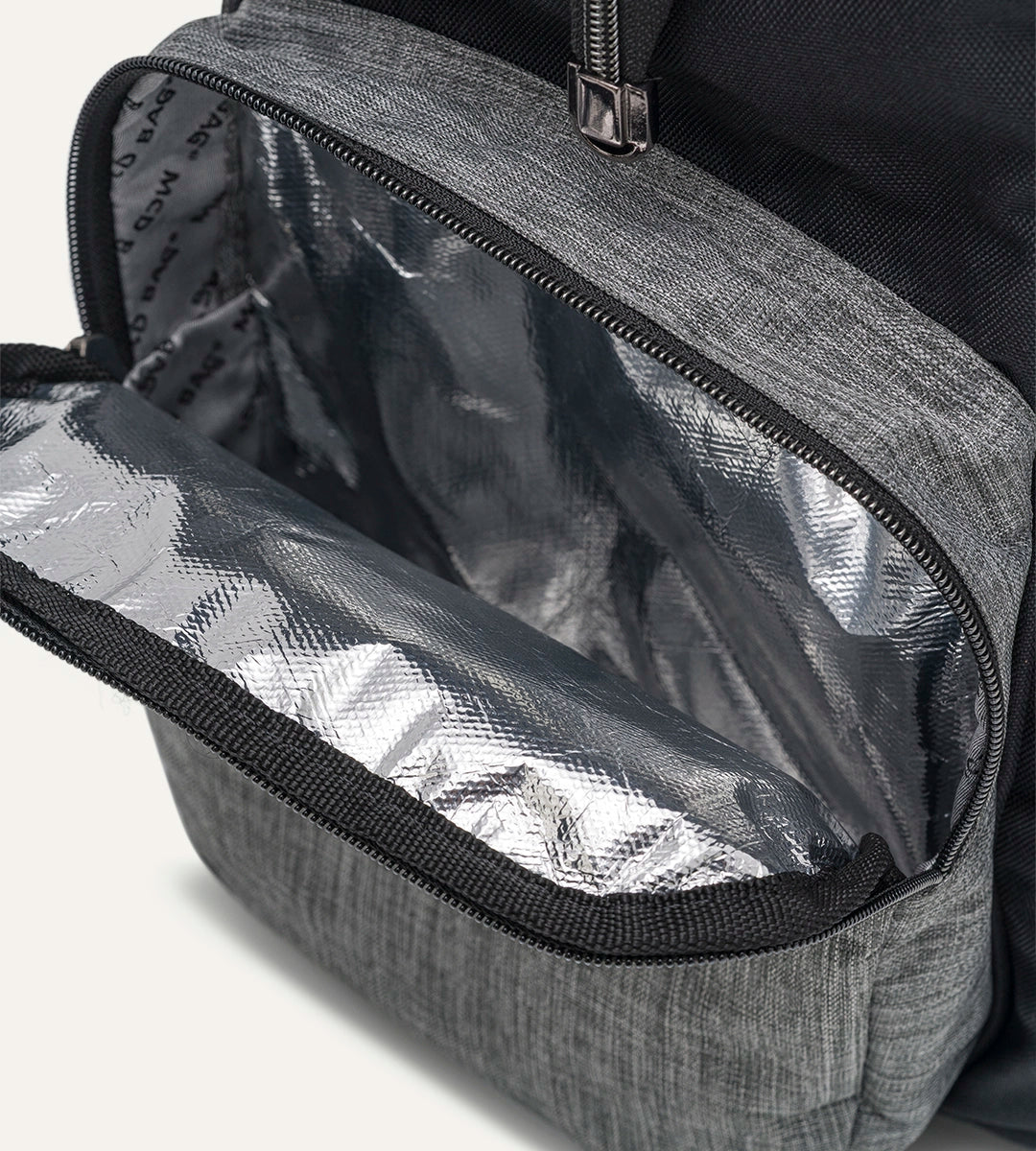 Vista Siyah - Gri Kumaş Bebek Çantası