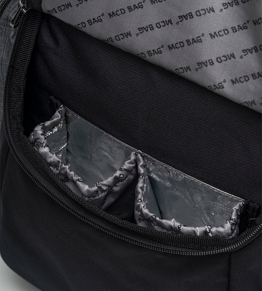 Vista Siyah - Gri Kumaş Bebek Çantası