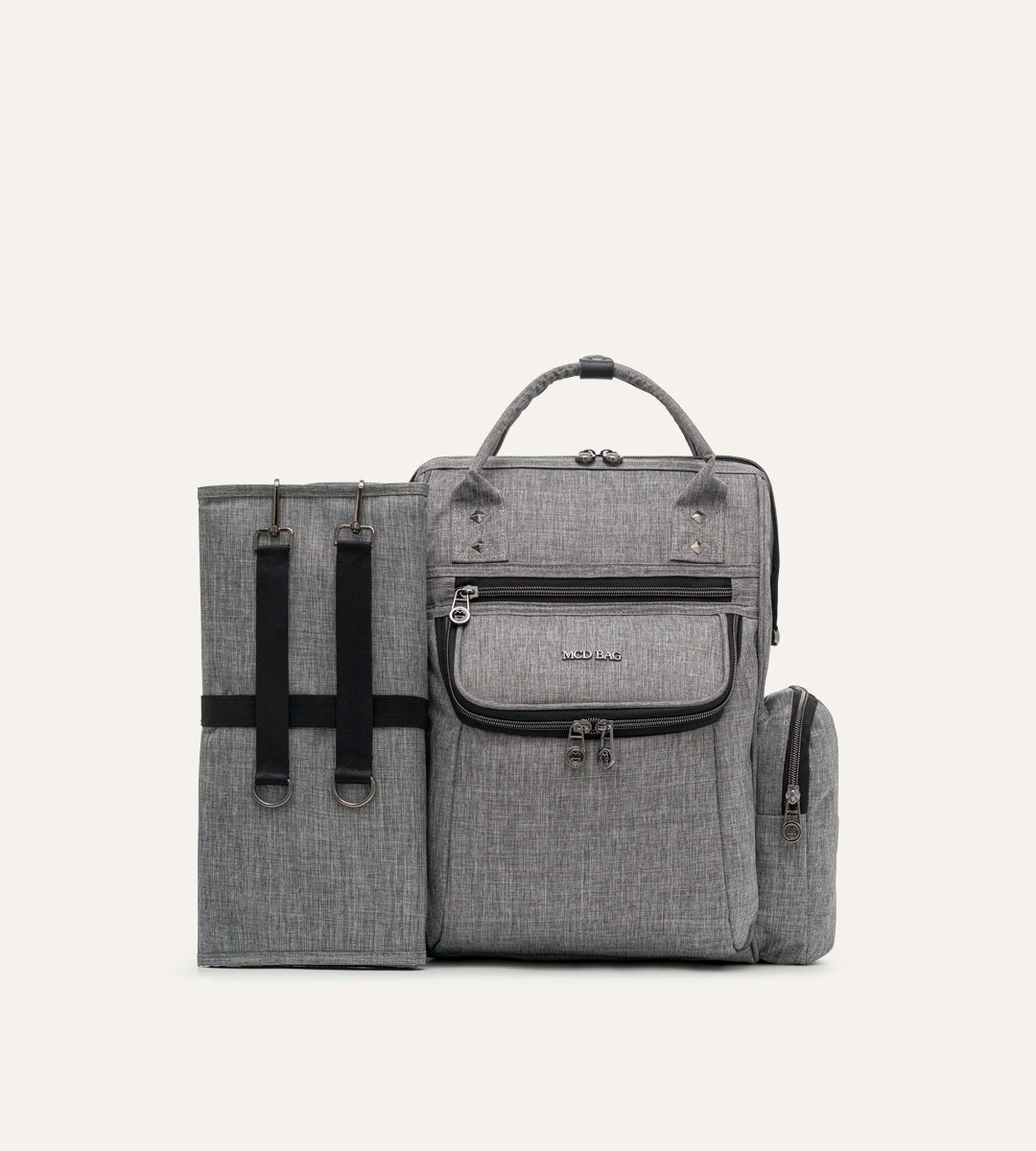 Vista Gri Kumaş Bebek Çantası