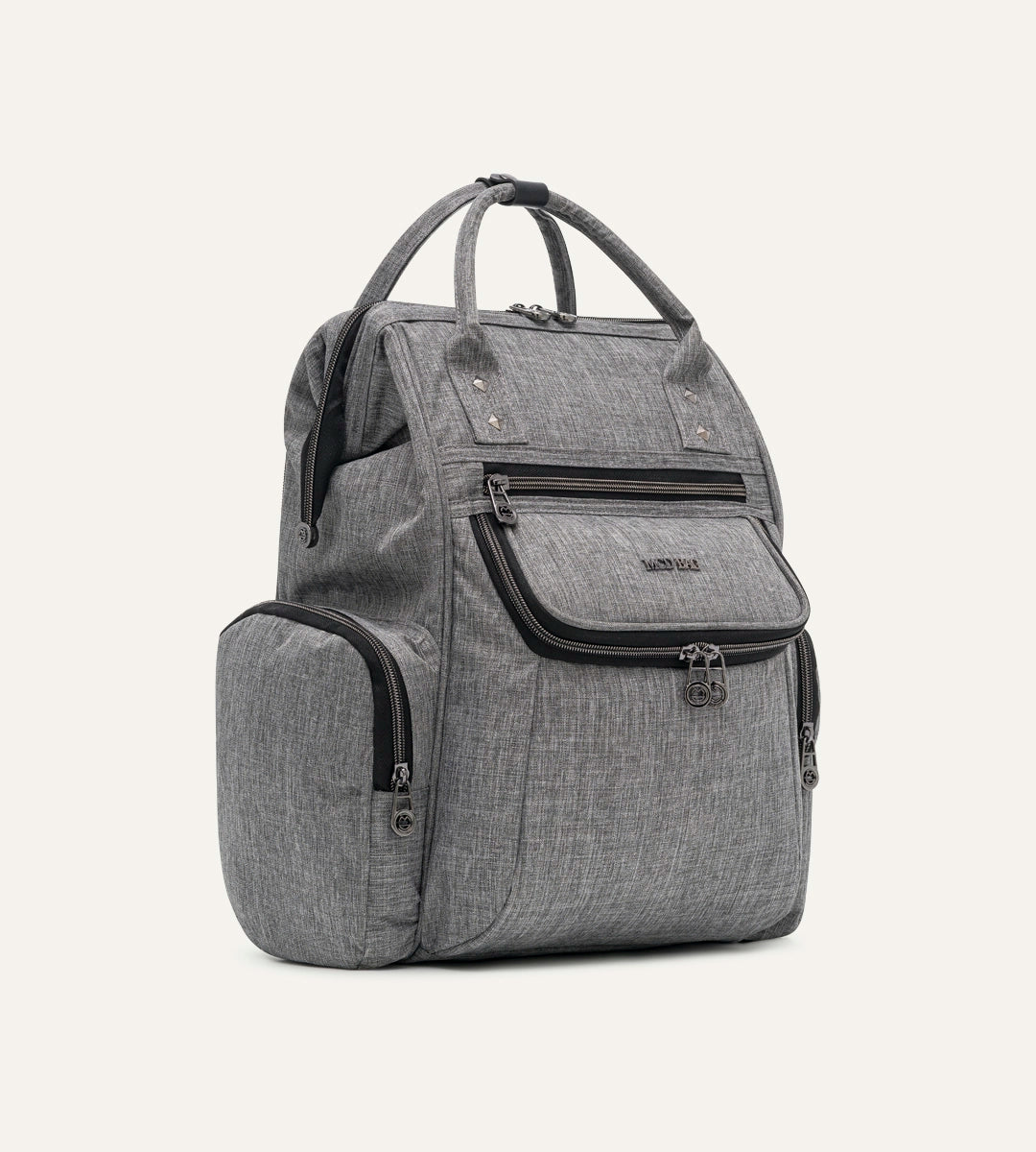 Vista Gri Kumaş Bebek Çantası