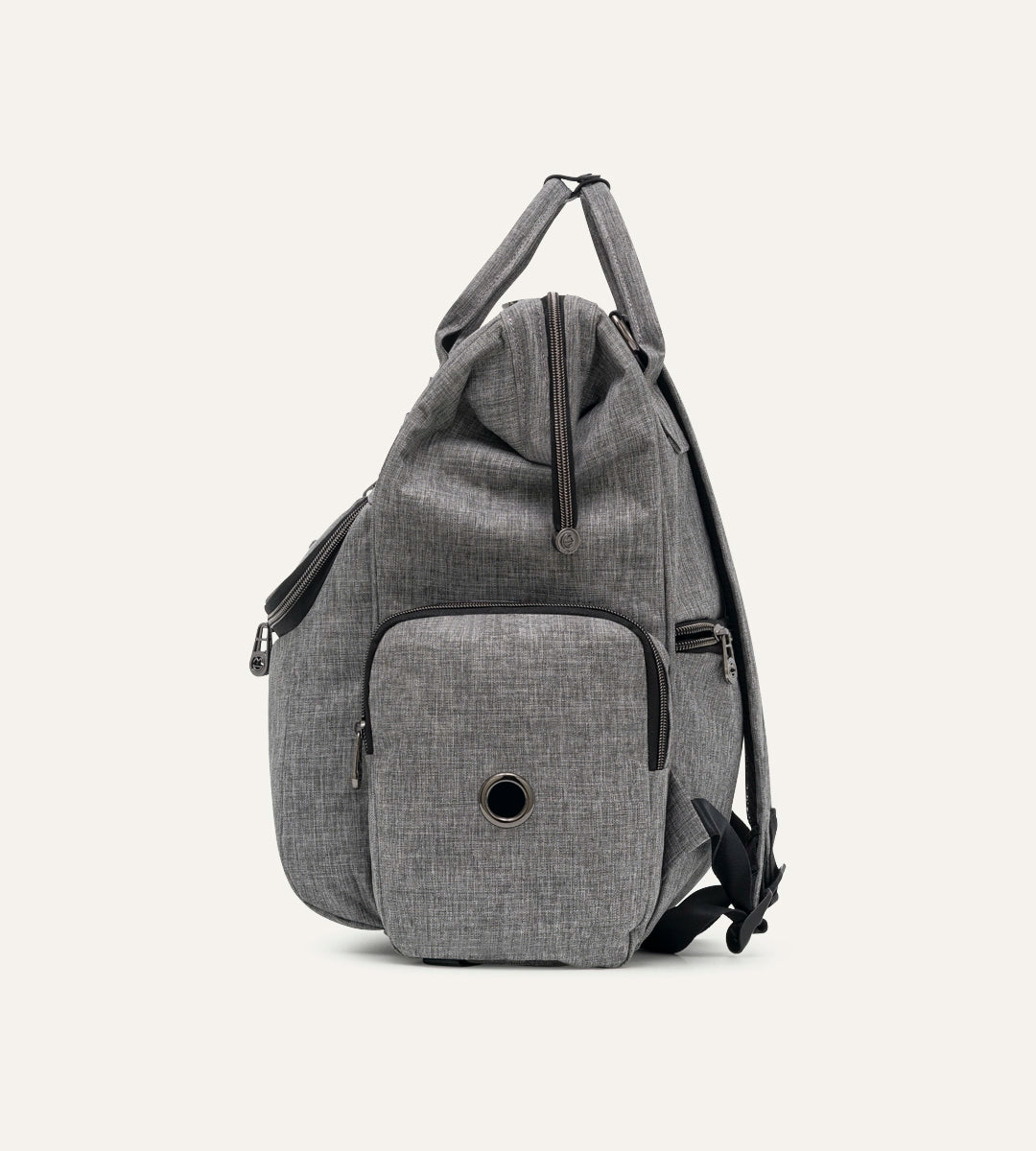 Vista Gri Kumaş Bebek Çantası