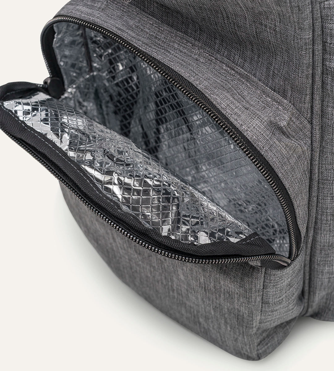 Vista Gri Kumaş Bebek Çantası