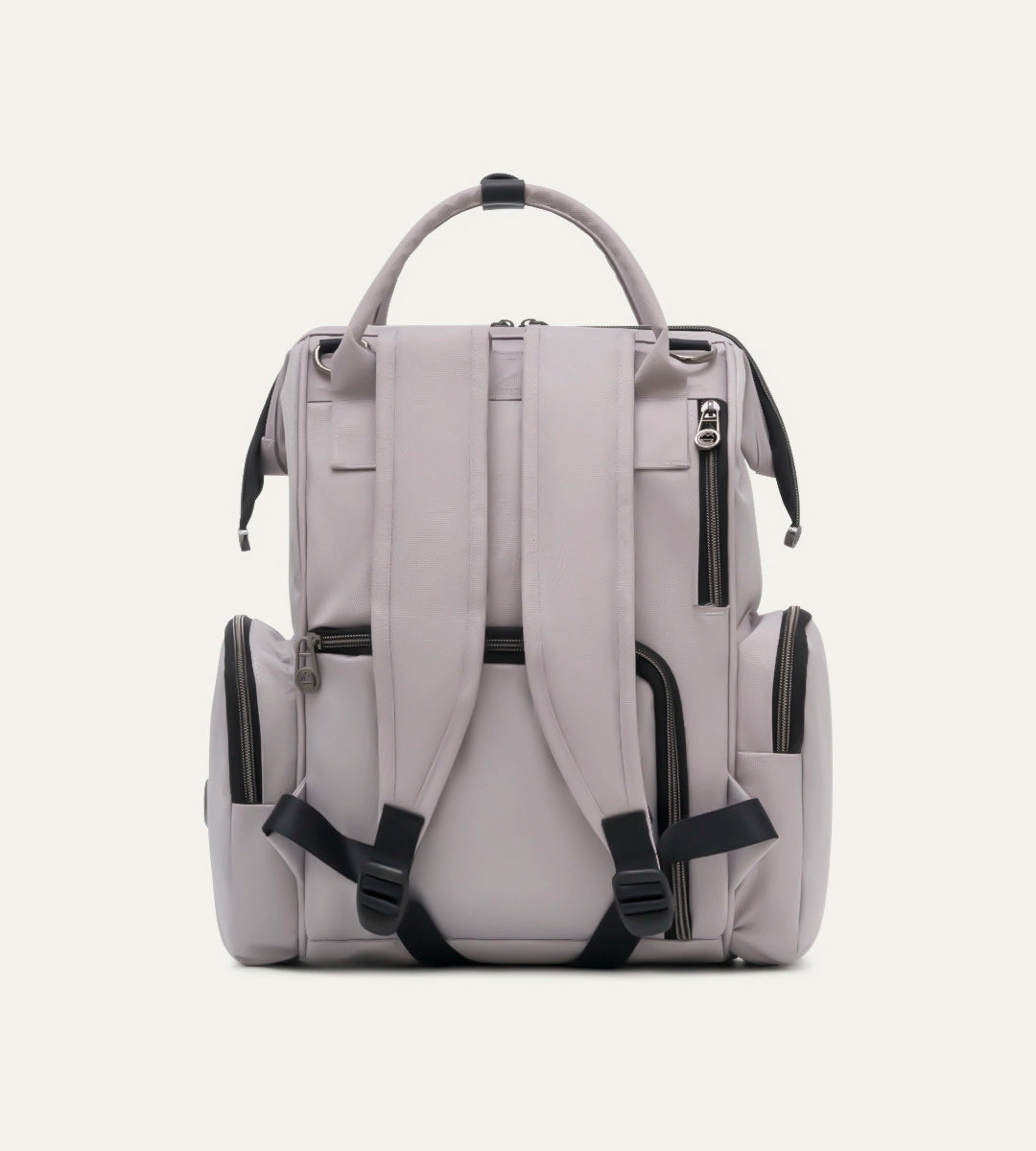 Vista Pastel Gri Kumaş Bebek Çantası