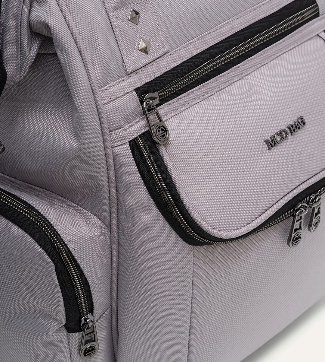 Vista Pastel Gri Kumaş Bebek Çantası