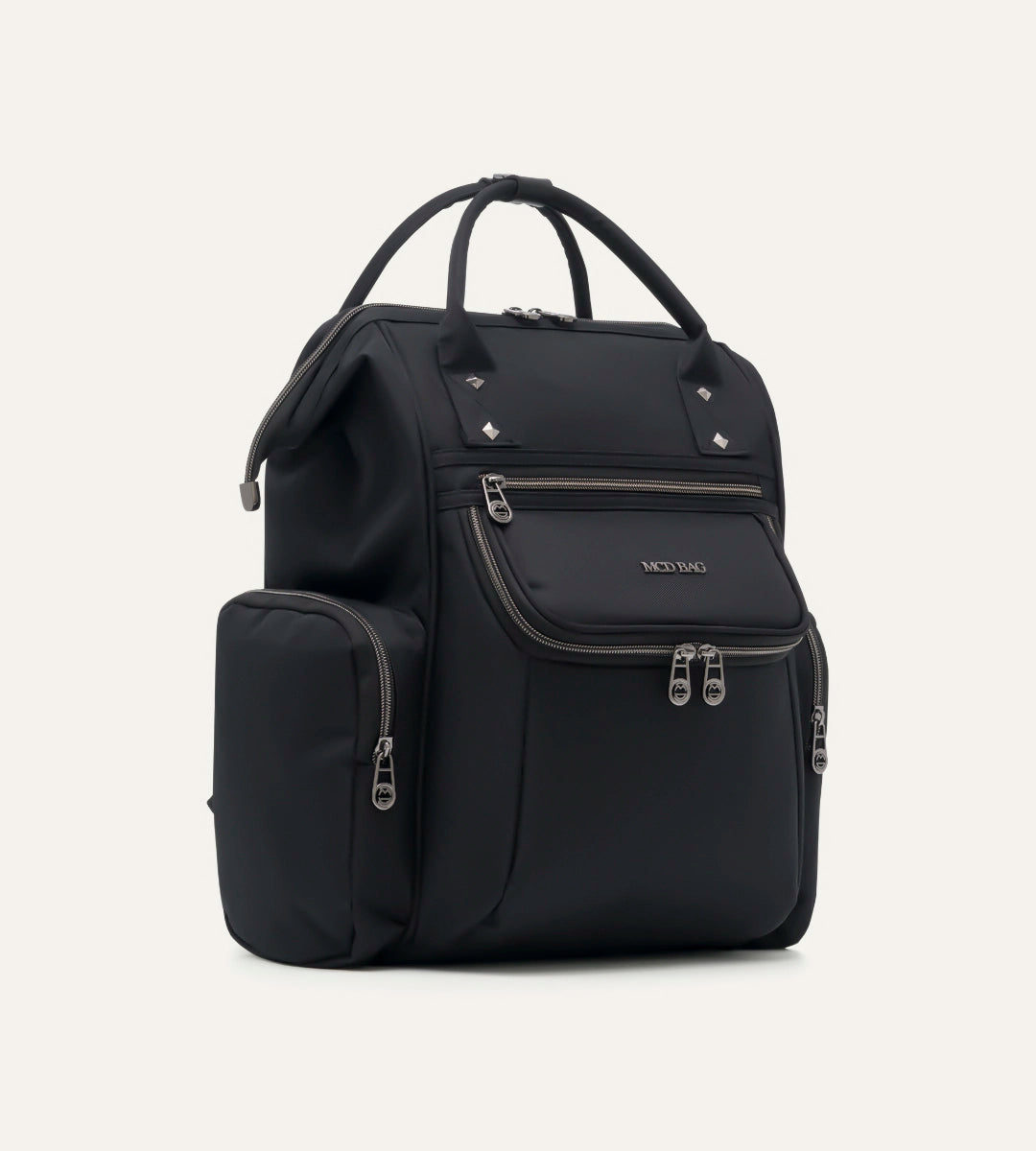 Vista Siyah Kumaş Bebek Çantası