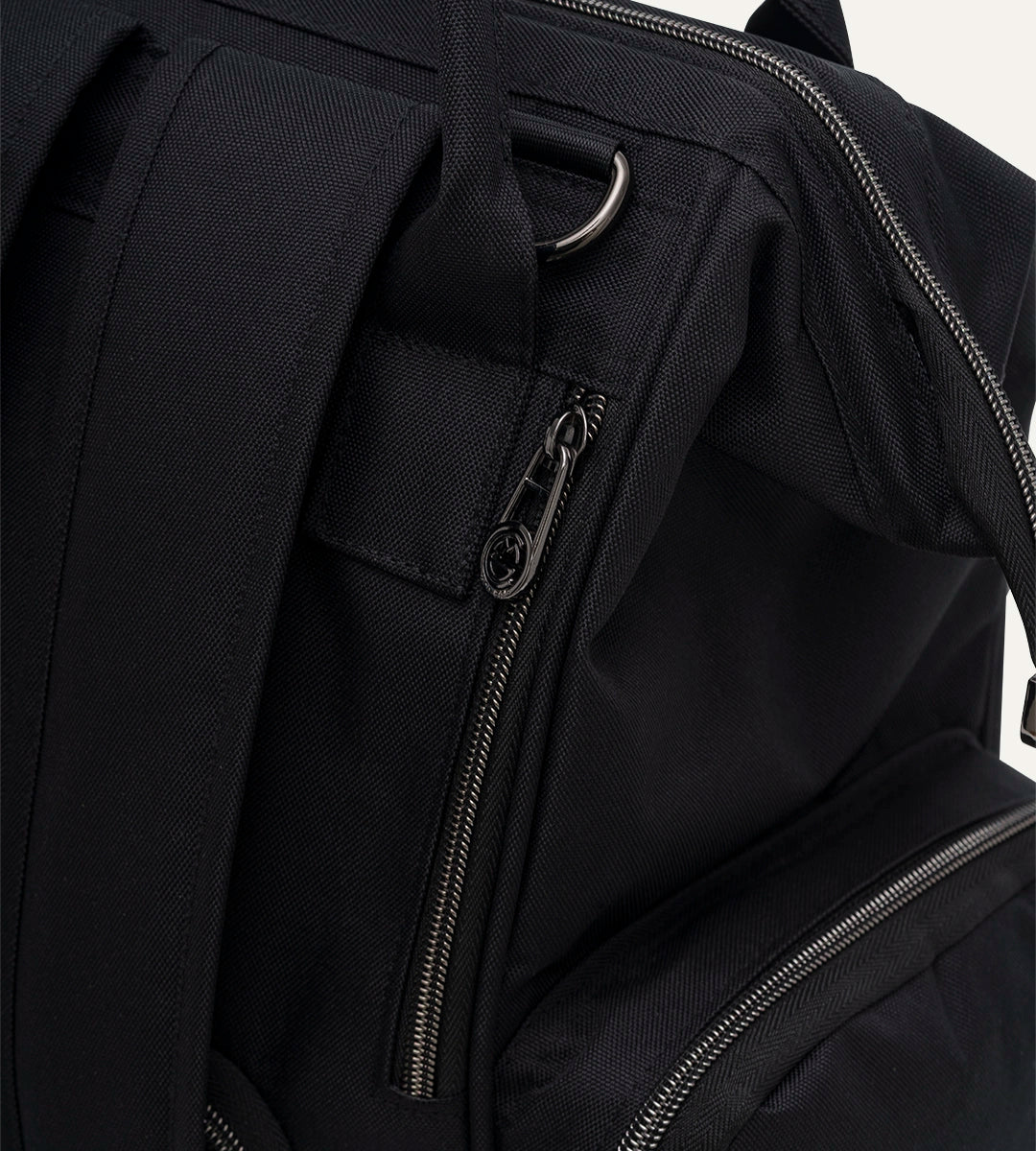 Vista Siyah Kumaş Bebek Çantası