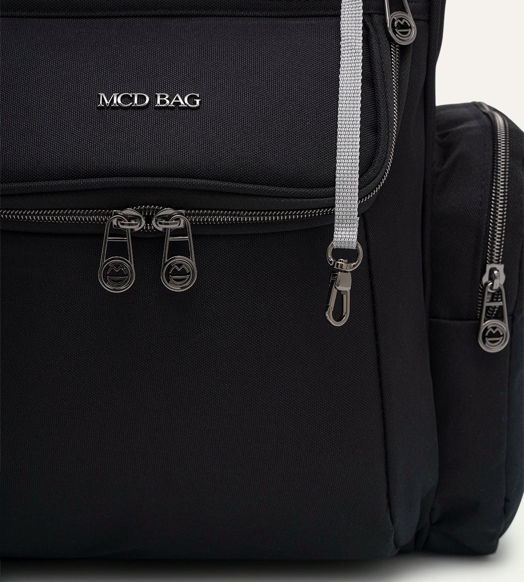 Vista Siyah Kumaş Bebek Çantası