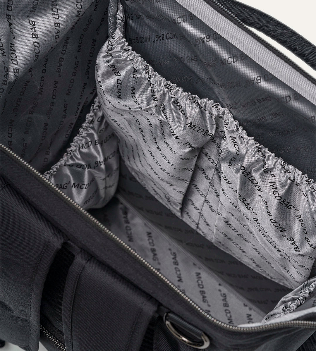 Vista Siyah Kumaş Bebek Çantası