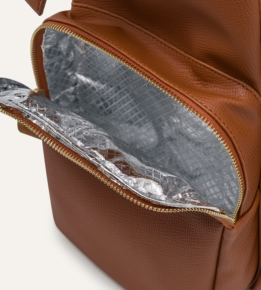 Vista Taba E. Deri Gold Bebek Bakım Çantası