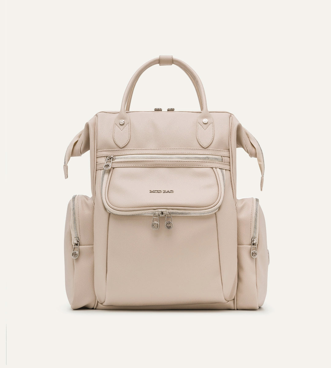 Vista Bej E. Deri Nikel Bebek Bakım Çantası