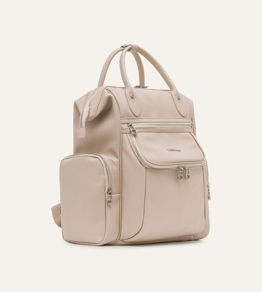 Vista Bej E. Deri Nikel Bebek Bakım Çantası