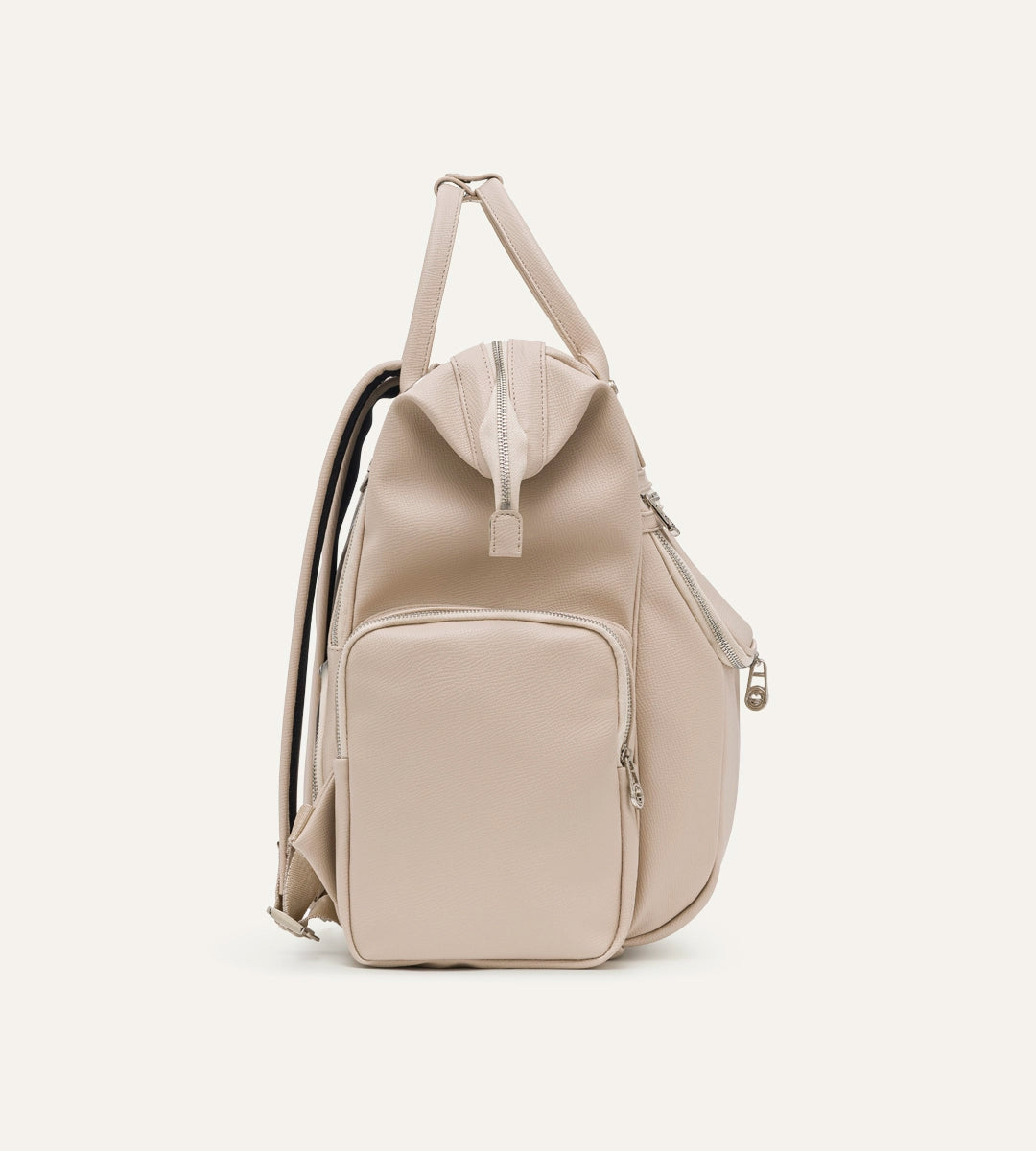 Vista Bej E. Deri Nikel Bebek Bakım Çantası