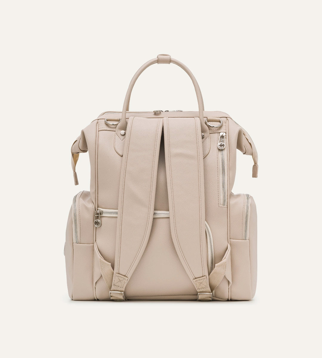 Vista Bej E. Deri Nikel Bebek Bakım Çantası