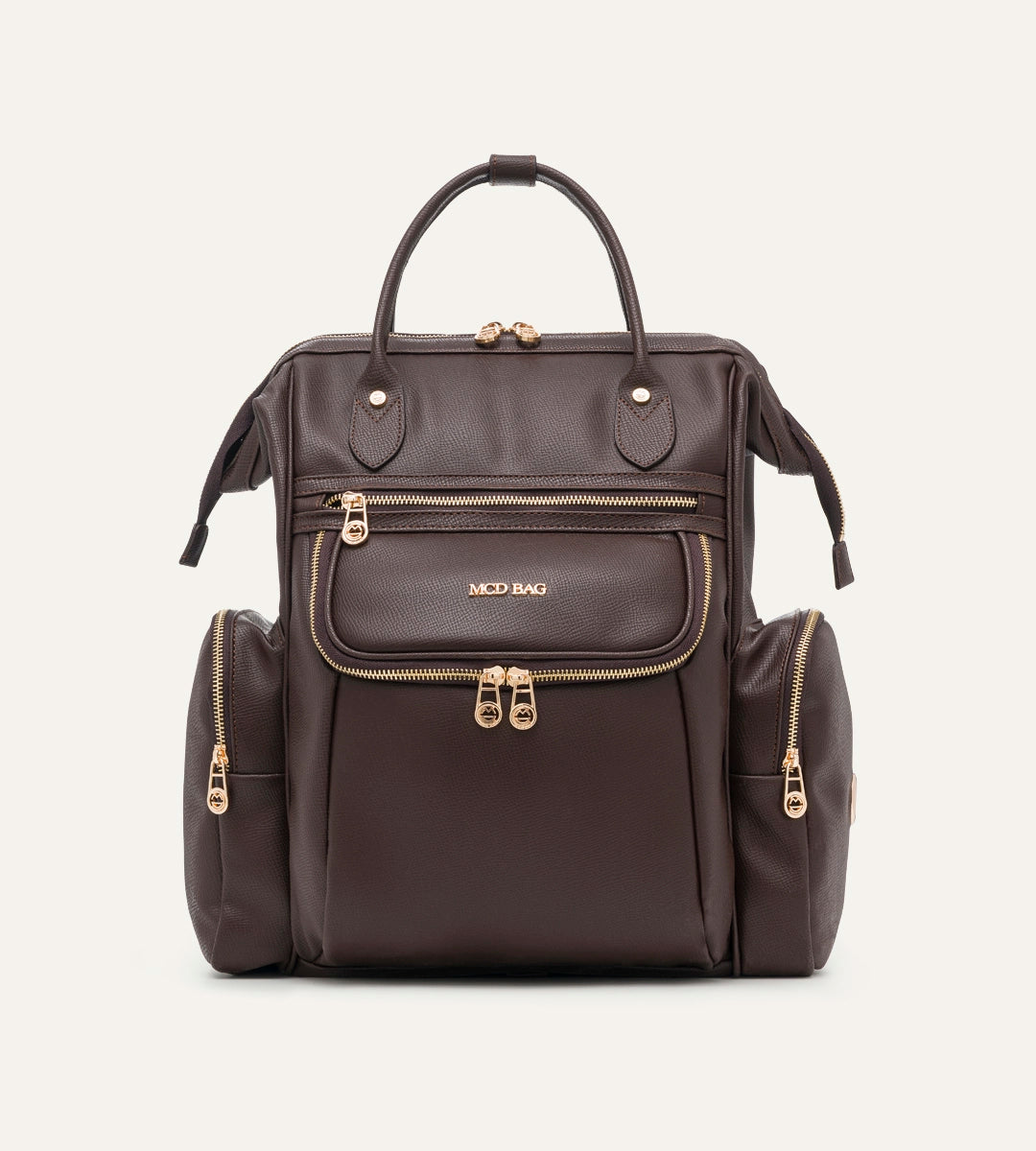 Vista Kahverengi E. Deri Gold Bebek Bakım Çantası