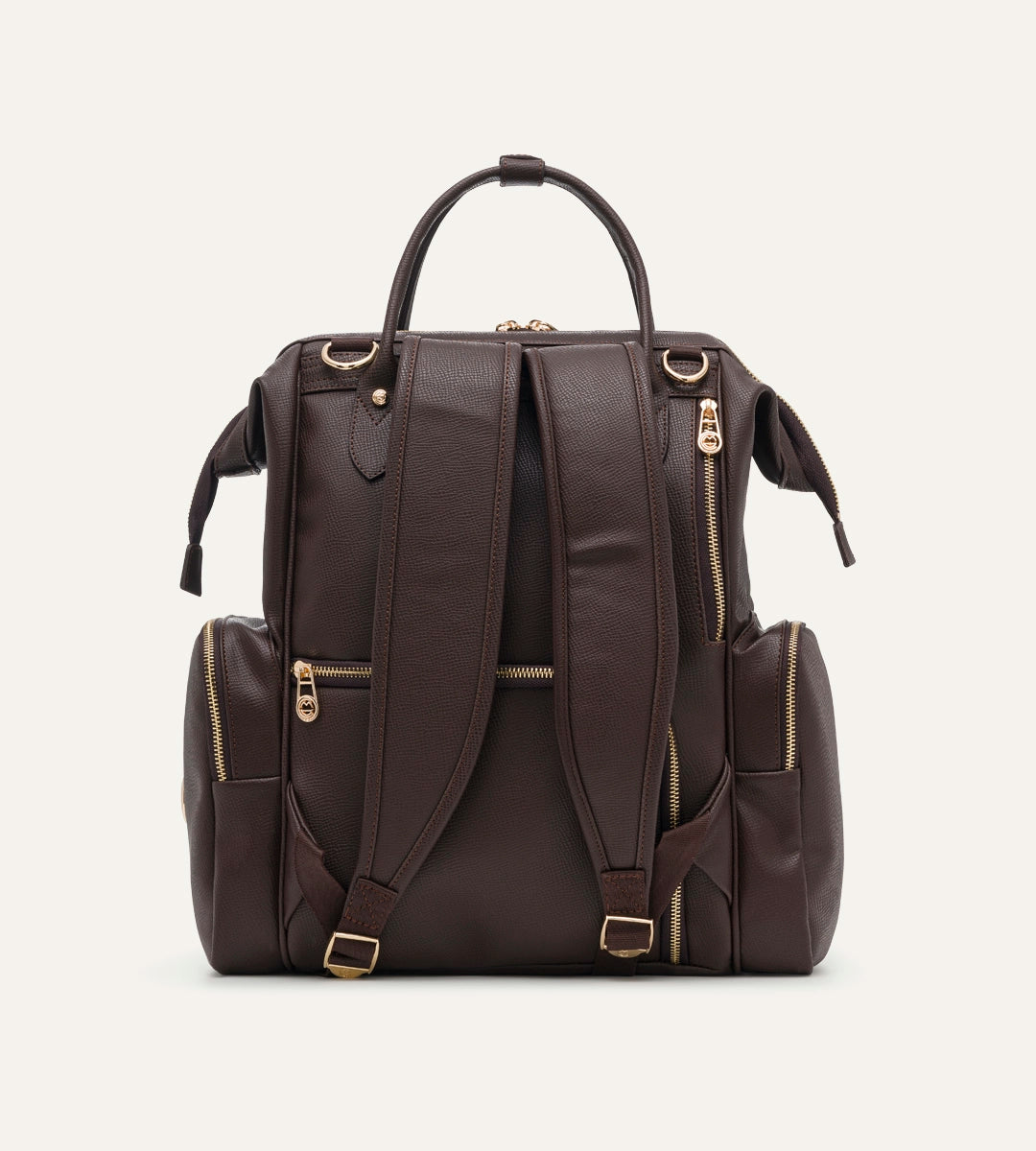 Vista Kahverengi E. Deri Gold Bebek Bakım Çantası