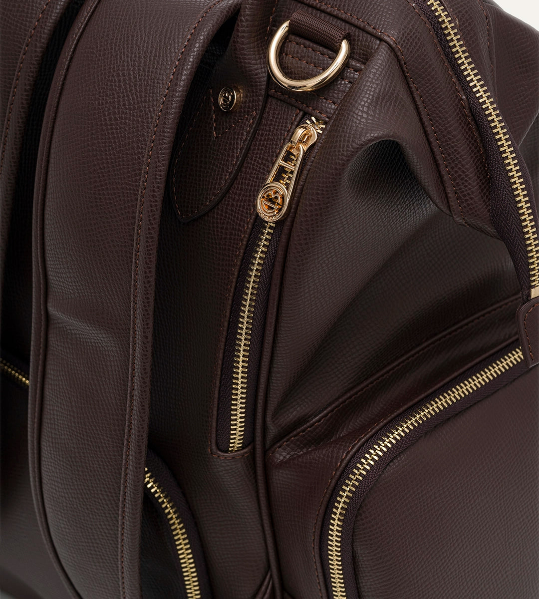 Vista Kahverengi E. Deri Gold Bebek Bakım Çantası