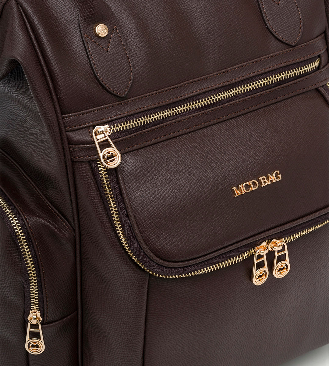 Vista Kahverengi E. Deri Gold Bebek Bakım Çantası