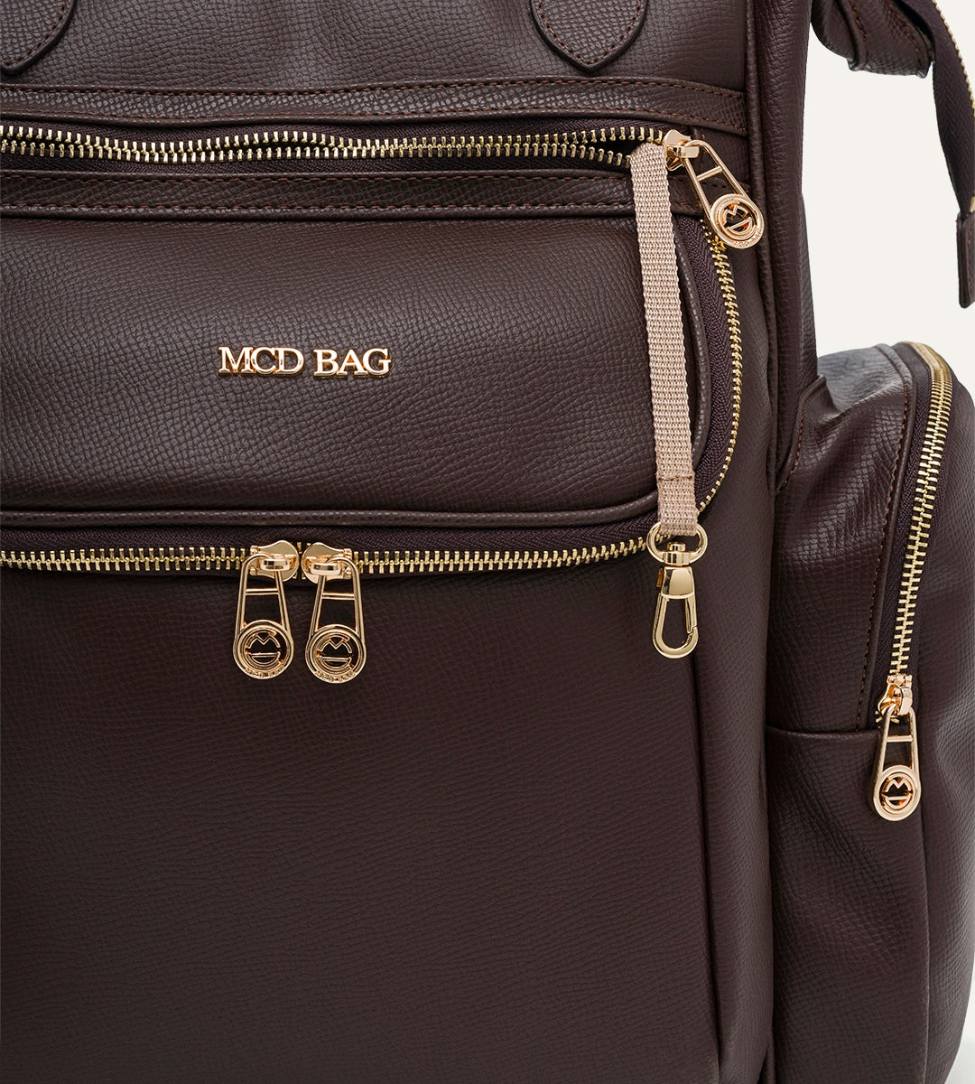 Vista Kahverengi E. Deri Gold Bebek Bakım Çantası