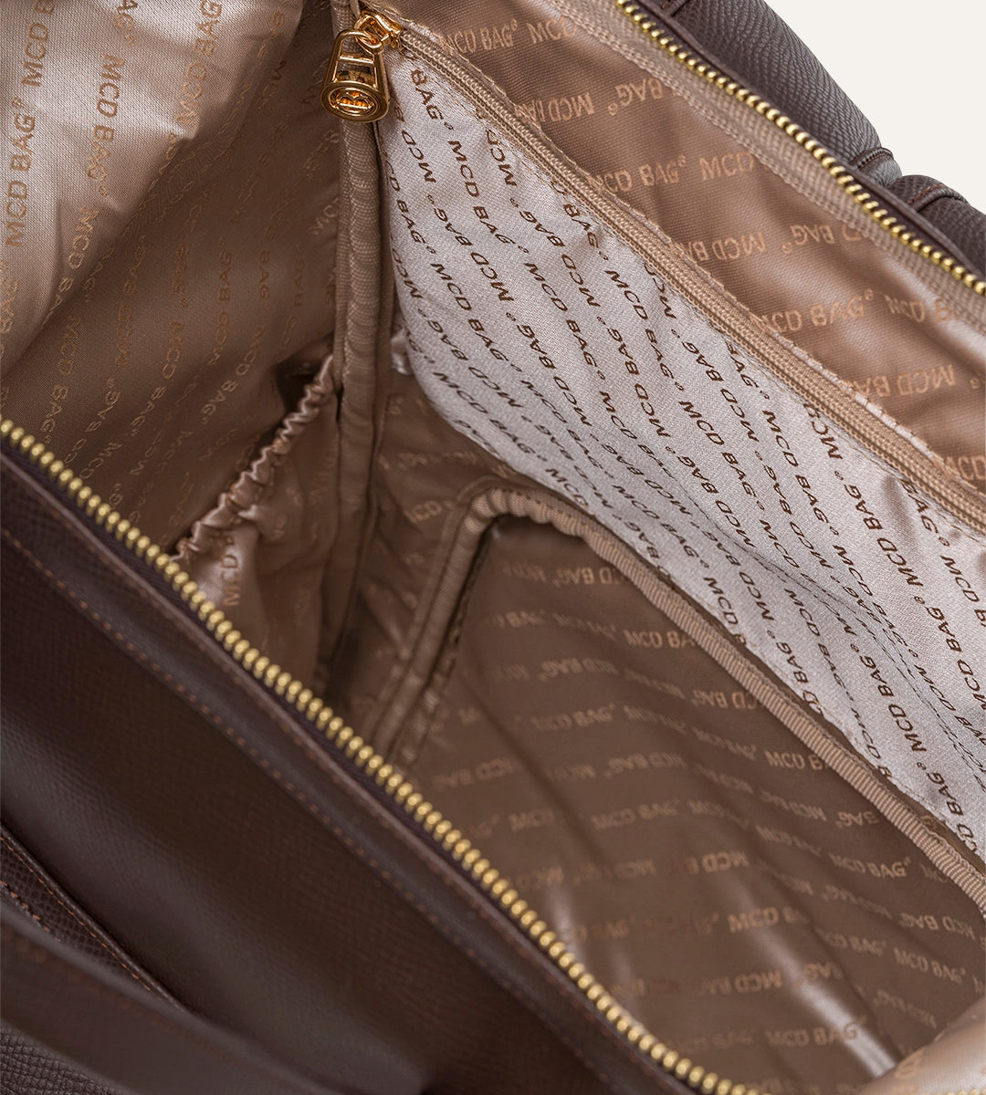 Vista Kahverengi E. Deri Gold Bebek Bakım Çantası