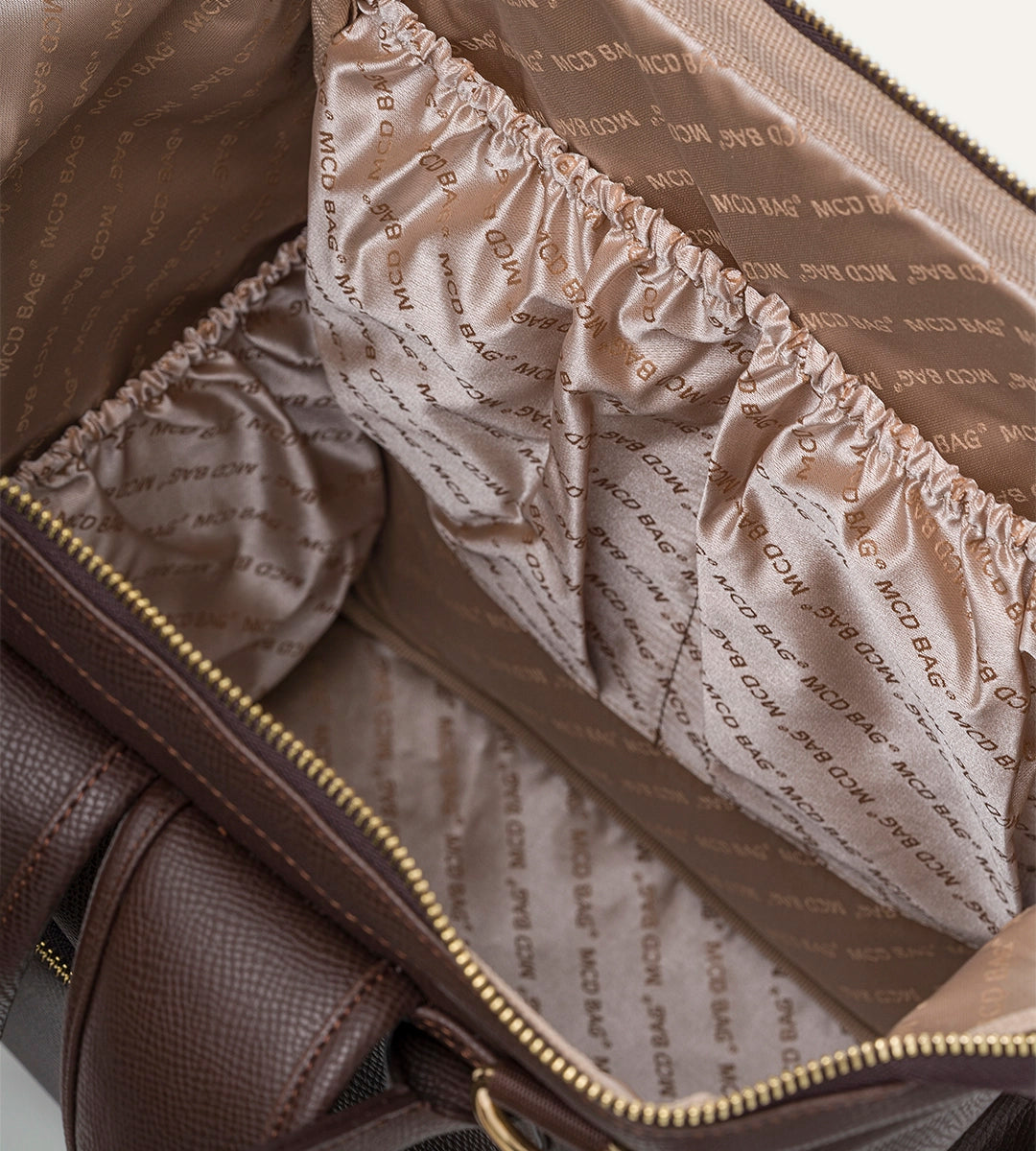 Vista Kahverengi E. Deri Gold Bebek Bakım Çantası