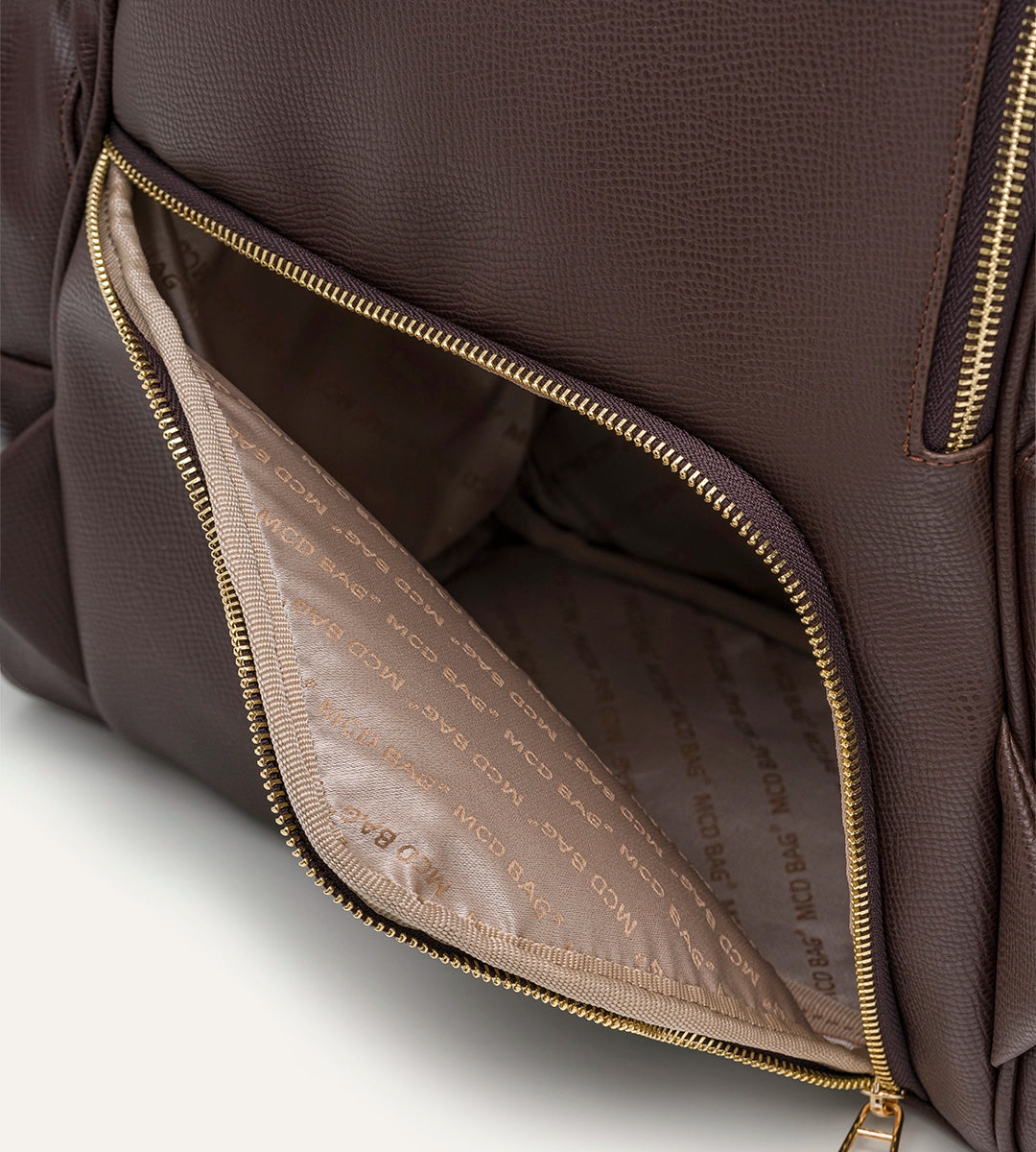 Vista Kahverengi E. Deri Gold Bebek Bakım Çantası