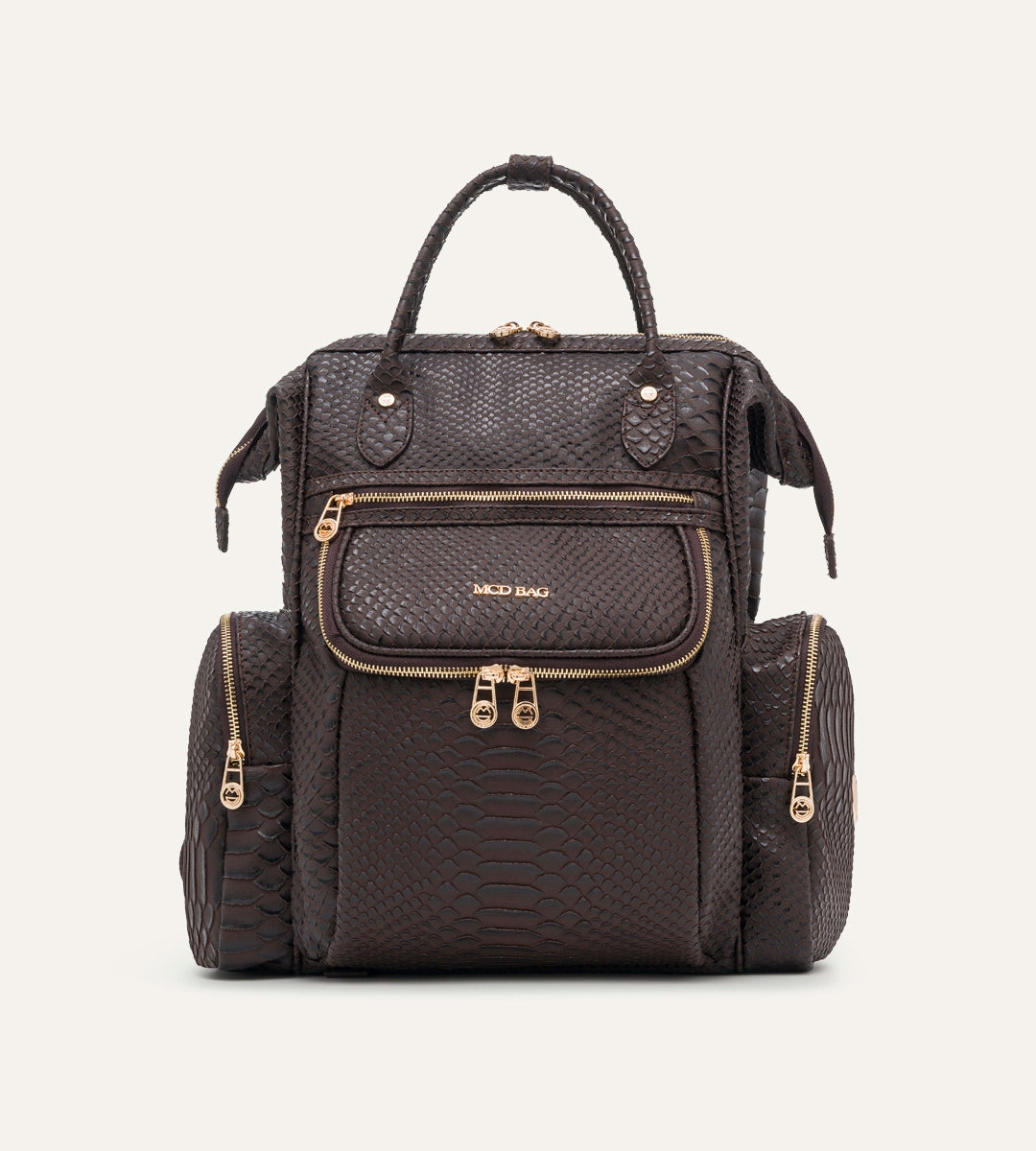 Vista Kahverengi Y. Deri Gold Bebek Bakım Çantası