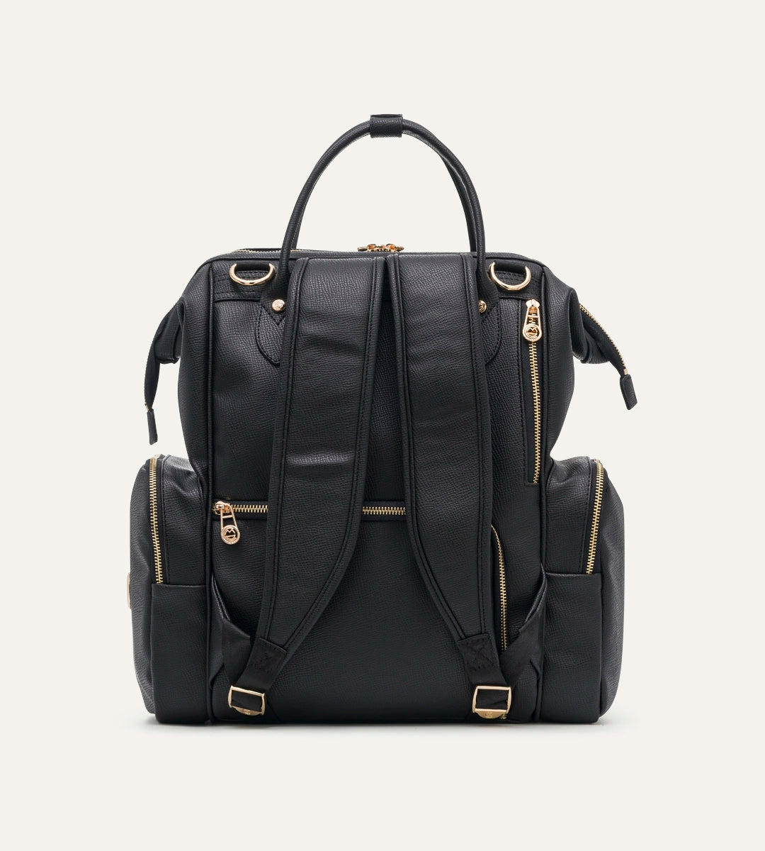 Vista Siyah E. Deri Gold Bebek Bakım Çantası