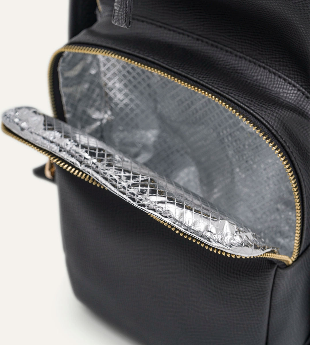 Vista Siyah E. Deri Gold Bebek Bakım Çantası